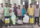 हसौद पुलिस की बड़ी कार्रवाई: 102 लीटर अवैध कच्ची शराब, दो मोटरसाइकिल समेत ₹90,200 की जब्ती – 7 आरोपी गिरफ्तार