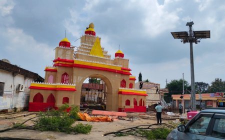 कौमी एकता का प्रतीक – नवआनंद कला मंदिर नगरी का 74वां नवरात्रि महोत्सव
