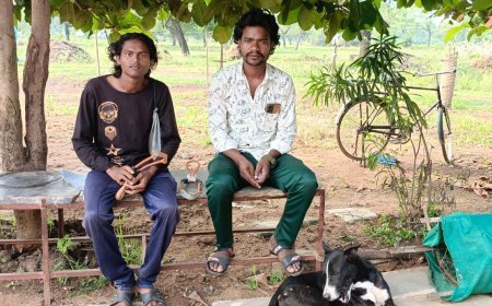 बालोद के ग्राम मेड़की में बंदर भगाने में सफल बॉबी देओल और विशाल मरकाम, ग्रामीणों को मिली राहत