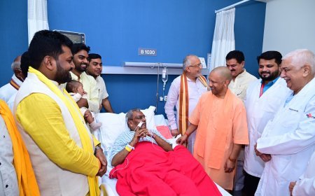 माइनर ब्रेन स्ट्रोक के बाद मंत्री ओमप्रकाश राजभर अस्पताल में भर्ती, CM योगी ने लिया हालचाल