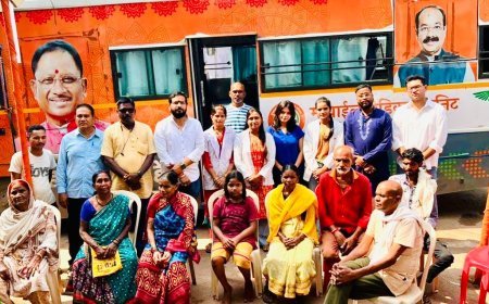 शंकर नगर मंडल में पार्षद कैलाश बेहरा के नेतृत्व में लगा विशाल स्वास्थ्य शिविर, सैकड़ों लोगों ने लिया लाभ