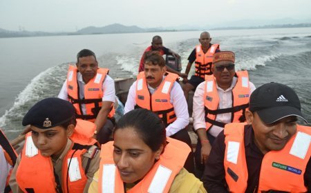 छीरपानी जलाशय ओवरफ्लो: चार ग्रामीणों को राहत एवं बचाव दल ने सुरक्षित निकाला, भोंदा में पुल क्षतिग्रस्त