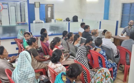 शाखा केल्हारी में ग्राहक सम्मेलन आयोजित, वरिष्ठ प्रबंधक नितिन विश्वकर्मा ने योजनाओं की दी जानकारी
