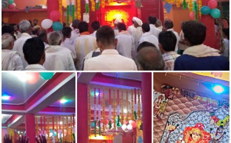 33 वर्षों से पांगरी में जल रही माता की अखंड ज्योति, नवरात्रि में रोज़ भजन-कीर्तन