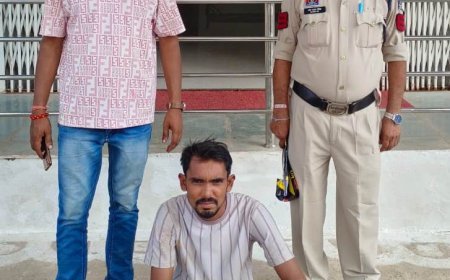 छोटुपारा में सांस्कृतिक कार्यक्रम के दौरान हंगामा करने वाले युवक को पुलिस ने गिरफ्तार, जिला जेल में भेजा