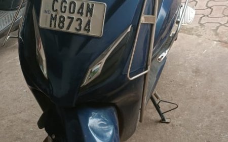टिकरापारा पुलिस ने विधि के साथ संघर्षरत बालक को गिरफ्तार कर 2 चोरी की एक्टिवा वाहन किए जब्त