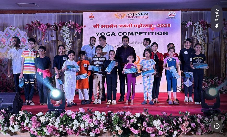 अग्रसेन जयंती महोत्सव: टेक मेला, योग प्रतियोगिता, मायथोलॉजिकल मैराथन और महिला सम्मेलन में दिखी शानदार भागीदारी