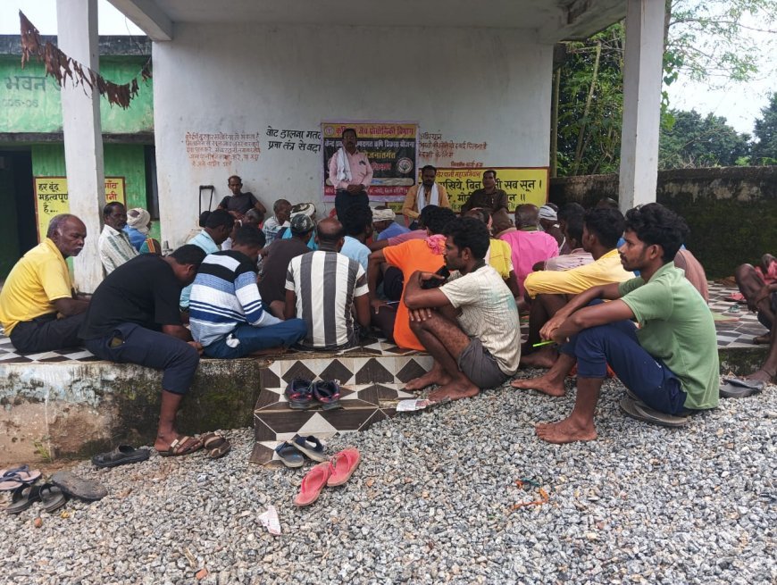 रतावा ग्राम में जैविक खेती और फसल चक्र परिवर्तन पर कार्यशाला, किसानों को दिए लाभकारी सुझाव