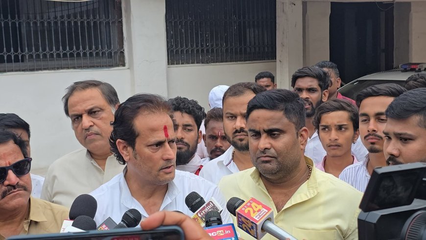 भाजपा सरकार पर फर्जी संस्थानों और खेल घोटाले का आरोप, पूर्व विधायक विकास उपाध्याय बोले – FIR से नहीं दबेगी आवाज़