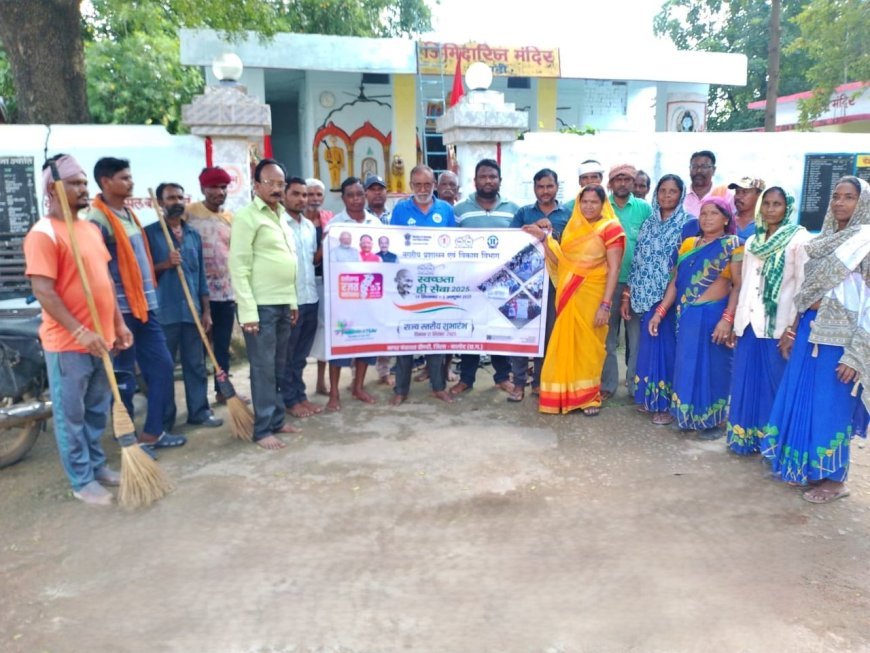 सेवा पखवाड़ा और रजत महोत्सव पर बालोद जिले के नगरीय निकायों में स्वच्छता अभियान तेज