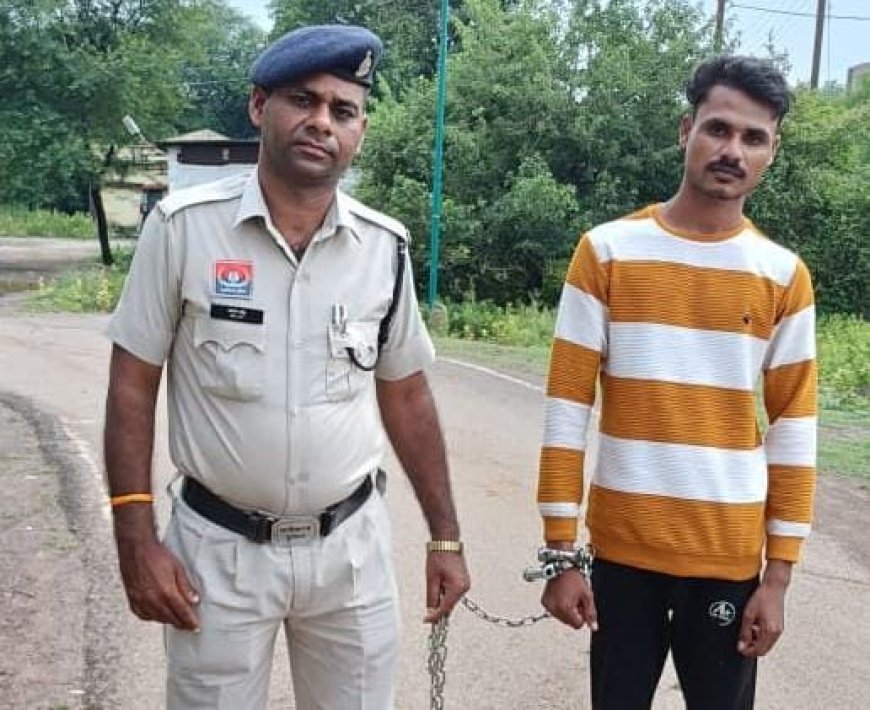 बलौदाबाजार: चाचा-भतीजे की रंजिश ने पकड़ा आग का रूप, युवक ने रातों-रात घर में आग लगाई, आरोपी गिरफ्तार