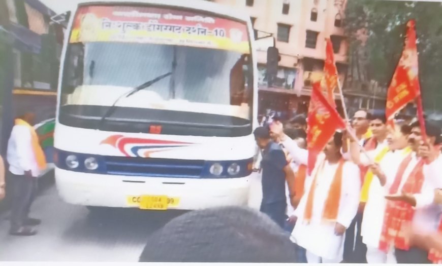 मुख्यमंत्री विष्णुदेव साय ने डोंगरगढ़ दर्शन यात्रा का किया शुभारंभ, श्रद्धालुओं के लिए निःशुल्क बस सेवा शुरू