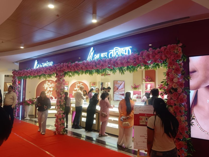 रायपुर में जोरा माल में मिआ बाए तनिष्क फर्स्ट फ्लोर स्टोर का भव्य शुभारंभ