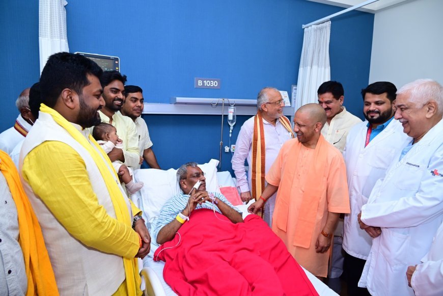 माइनर ब्रेन स्ट्रोक के बाद मंत्री ओमप्रकाश राजभर अस्पताल में भर्ती, CM योगी ने लिया हालचाल