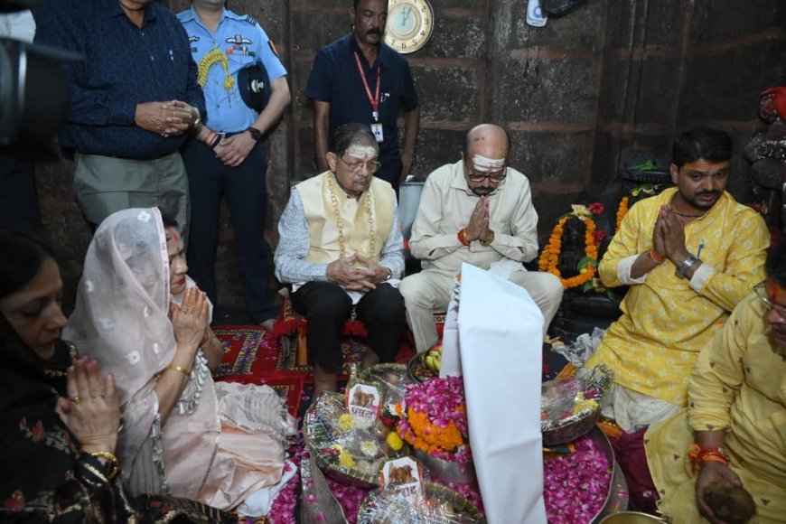 राज्यपाल रमेन डेका ने भोरमदेव मंदिर में की विशेष पूजा-अर्चना, प्रदेश की खुशहाली और समृद्धि की कामना