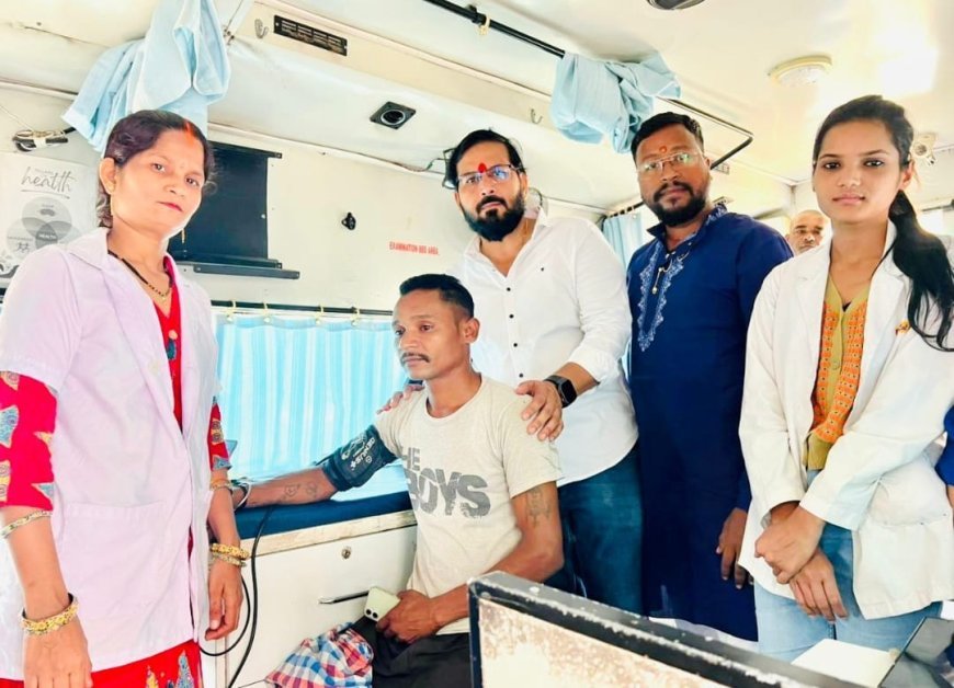शंकर नगर मंडल में पार्षद कैलाश बेहरा की पहल पर लगा विशाल स्वास्थ्य शिविर, सैकड़ों लोगों ने उठाया लाभ