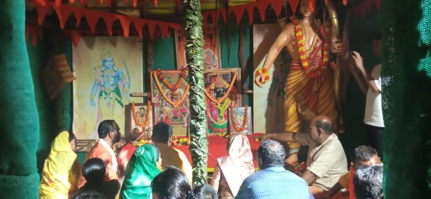 डंकनी नदी की भीषण बाढ़ के बाद भी अडिग रही भगवान श्रीराम की प्रतिमा, दंतेवाड़ा में नई पर्णकुटी में हुआ पुनः प्रतिष्ठापना