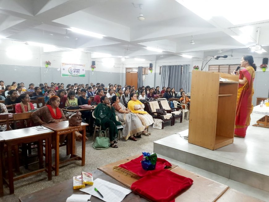 राष्ट्रीय पोषण माह 2025: एसजीएस कन्या महाविद्यालय में सुपोषण पर व्याख्यान एवं क्विज प्रतियोगिता आयोजित