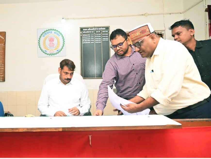 कलेक्टर गोपाल वर्मा ने बोड़ला तहसील न्यायालय का किया औचक निरीक्षण, लंबित प्रकरणों के शीघ्र निपटान के दिए निर्देश