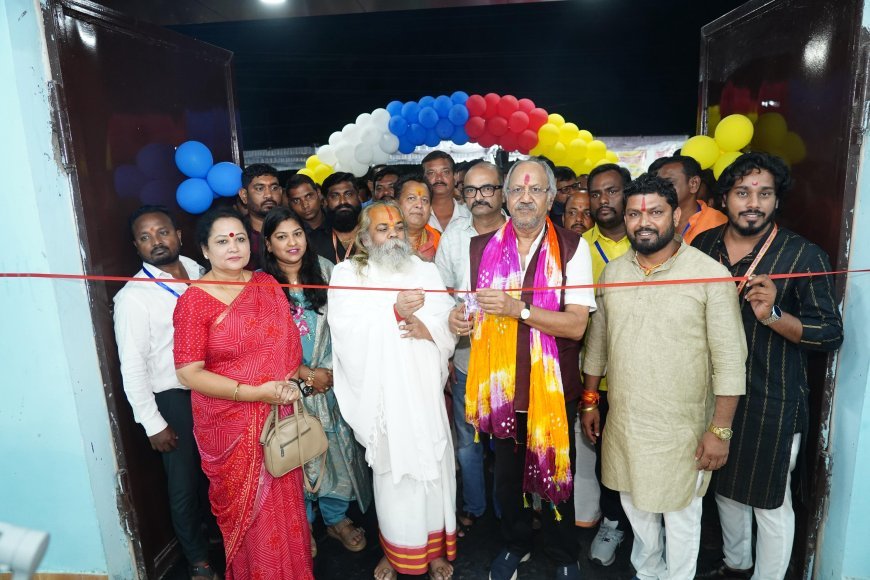 रावणभाठा मैदान में विजयादशमी महोत्सव का भूमिपूजन, सांसद बृजमोहन ने किया बैडमिंटन हॉल का लोकार्पण – खेल संस्कृति को मिलेगा नया आयाम