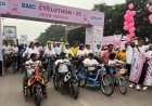 बीएमसी साइक्लोथॉन–25: रायपुर में बालको मेडिकल सेंटर ने किया कैंसर जागरूकता अभियान का आयोजन
