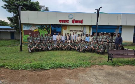 ओडिशा फॉरेस्ट रेंजर्स कॉलेज के प्रशिक्षुओं ने किया कवर्धा का अध्ययन भ्रमण, शहद प्रसंस्करण एवं वन्यजीव संरक्षण पर ली विस्तृत जानकारी