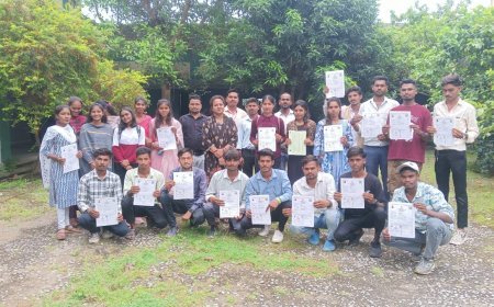 शासकीय आईटीआई मोहतराखुर्द, पंडरिया में आयोजित दीक्षांत समारोह, प्रशिक्षार्थियों को प्रदान किए एनटीसी प्रमाणपत्र