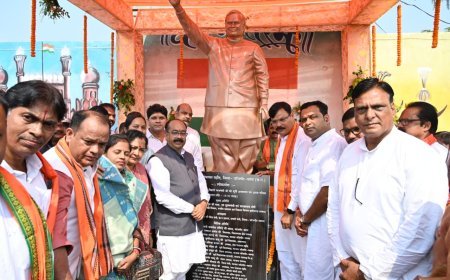 छत्तीसगढ़ में अटलजी की याद में बने चार अटल परिसर, उप मुख्यमंत्री श्री अरुण साव ने किया लोकार्पण