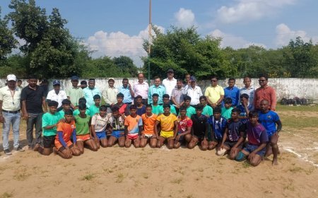 मनेंद्रगढ़ में जिला स्तरीय शालेय खेलकूद प्रतियोगिता संपन्न, कबड्डी और खो-खो में जनकपुर व मनेंद्रगढ़ की टीमों ने मारी बाजी