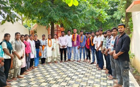 अभाविप ने महाविद्यालय कार्यकारिणी का गठन, प्रशंस वर्मा व मधु निर्मलकर बने अध्यक्ष