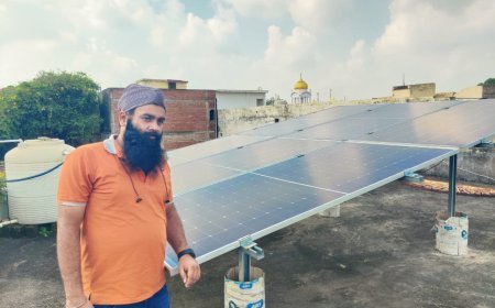 प्रधानमंत्री सूर्य घर योजना से बिजली उपभोक्ता बने ‘ऊर्जा दाता’, इंदर सिंह दत्ता ने लगाया 3 किलोवाट सोलर रूफटॉप — मिली ₹1.08 लाख की डबल सब्सिडी