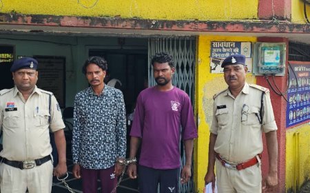 रायपुर में ‘ऑपरेशन निश्चय’ की बड़ी सफलता: 6.7 किलो गांजा के साथ दो आरोपी गिरफ्तार, 70 हजार का माल जब्त