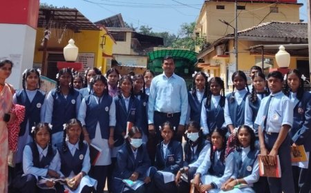 फरसगांव में हेल्थकेयर विद्यार्थियों का शैक्षणिक भ्रमण: सामुदायिक स्वास्थ्य केन्द्र में व्यावहारिक प्रशिक्षण