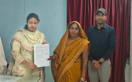 संवेदनशील प्रशासन की मिसाल: दिवंगत कोटवार भूधरदास की पत्नी को 20 दिनों में मिली कोटवारी की जिम्मेदारी