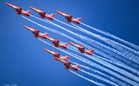 छत्तीसगढ़ की रजत जयंती पर नवा रायपुर में होगा सूर्यकिरण एरोबैटिक शो