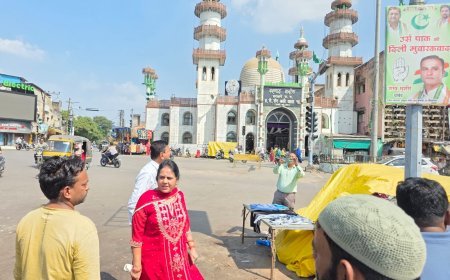 महापौर मीनल चौबे ने दीपावली के बाद सफाई व्यवस्था का किया औचक निरीक्षण, गंदगी देखकर जताई नाराजगी — तत्काल सफाई के दिए निर्देश