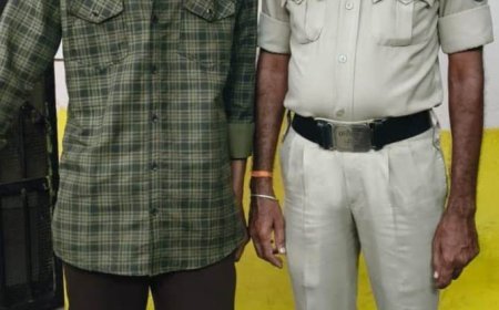 खमतराई पुलिस की त्वरित कार्रवाई: धारदार चाकू लहराते दो आरोपी गिरफ्तार, आर्म्स एक्ट के तहत मामला दर्ज