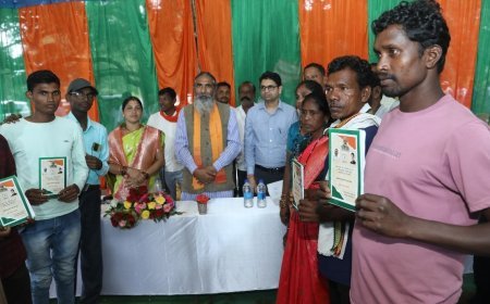 उपमुख्यमंत्री विजय शर्मा ने कांकेर के माहला ग्राम के ग्रामीणों से किया वर्चुअल संवाद, 20 लाख से डोम निर्माण की घोषणा