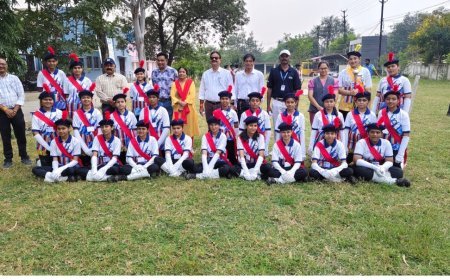 भारती विद्या मंदिर भेरूंदा के विद्यार्थियों ने संभागीय बैंड प्रतियोगिता में लहराया परचम, सीहोर जिले का किया नेतृत्व