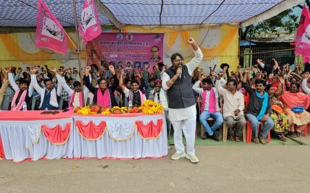 जनहित व विकास के मुद्दों पर बस्तर में जनता कांग्रेस का हल्ला बोल, बचेली में बस्तर अधिकार मुक्ति मोर्चा का विशाल धरना प्रदर्शन