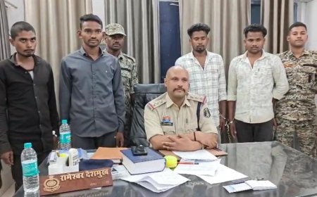 खुद को एसआई बताकर युवक से 20 हजार की ठगी — पुलिस ने चार आरोपियों को किया गिरफ्तार