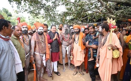 विधायक डॉ. संपत अग्रवाल ने अंशुला में श्रीमन महागणेश महायज्ञ कलश यात्रा में निभाई सक्रिय भागीदारी, शौर्य और अध्यात्म के अद्भुत संगम से हुए भावविभोर