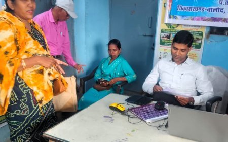 एग्रीस्टैक पोर्टल में शत-प्रतिशत किसानों का पंजीयन सुनिश्चित करने बालोद में शिविर जारी – कलेक्टर दिव्या उमेश मिश्रा के निर्देश पर राजस्व व सहकारिता विभाग की संयुक्त पहल