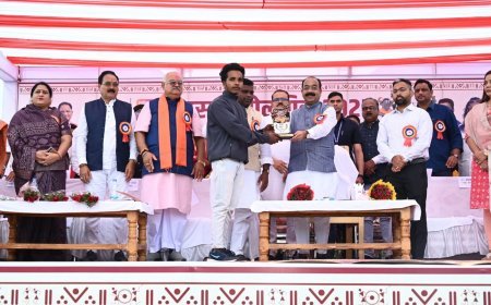 उप मुख्यमंत्री अरुण साव ने किया बस्तर ओलंपिक-2025 का शुभारंभ, कहा – खेलों से निखर रही है बस्तर की युवा प्रतिभा