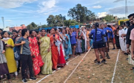 भानुप्रतापपुर में बस्तर ओलंपिक 2025 का भव्य शुभारंभ — पारंपरिक खेलों के संग गूंजा ‘खेलेगा भारत, बढ़ेगा भारत’ का संदेश