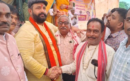 सारंगगढ़ के हरदी हवाईअड्डे में विराट हिंदू सम्मेलन सम्पन्न, प्रबल प्रताप जूदेव और पंडित अजय उपाध्याय ने दिया सनातन एकता का संदेश