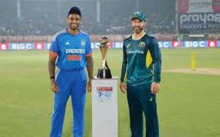 भारत बनाम ऑस्ट्रेलिया टी20 सीरीज: अभिषेक शर्मा और शुभमन गिल ने संभाली क्रीज, मेलबर्न में शुरू हुई टीम इंडिया की पारी