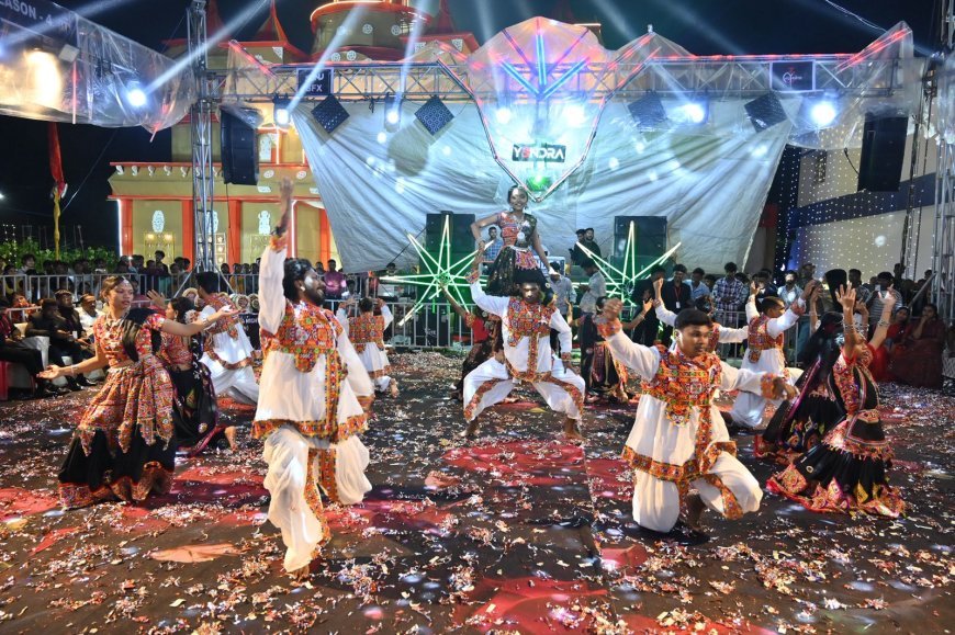 बचेली में बीटीएस द्वारा गरबा नाईट सीजन-4 का शानदार आयोजन, मातृका ग्रुप ने जीता फाइनल