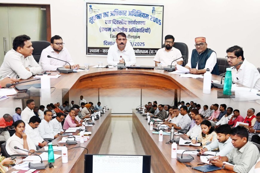 कलेक्टर गोपाल वर्मा ने प्रधानमंत्री जनमन योजना सहित विकास कार्यों की समीक्षा कर दिए निर्देश, वनांचल क्षेत्रों में आवास निर्माण समय पर पूरा करने पर जोर