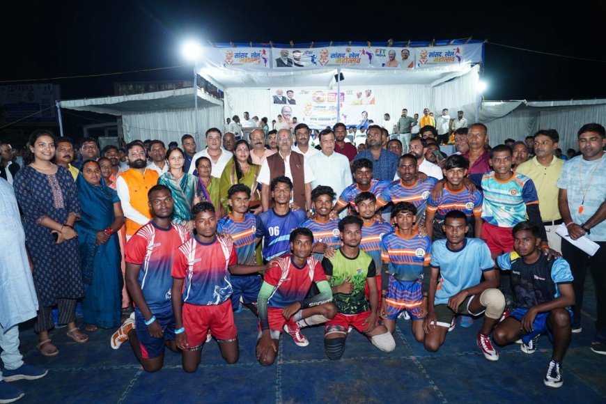 सांसद बृजमोहन अग्रवाल ने किया “सांसद खेल महोत्सव” का शुभारंभ, 13 खेलों में हजारों युवाओं ने दिखाई प्रतिभा